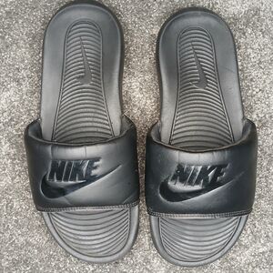 Nike Black Slide Sandals